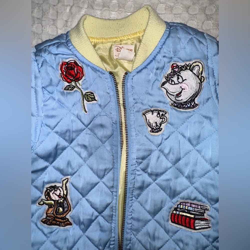 Disney by Tutu Couture Quilted Bomber Jacket